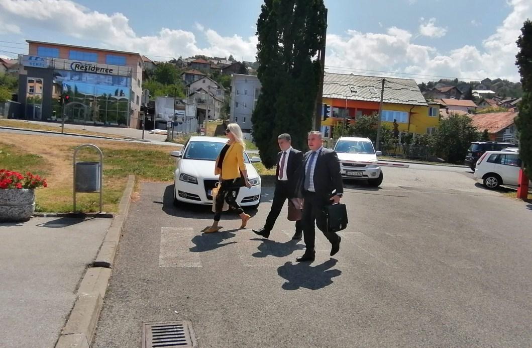 The accused and their lawyers arrived at the trial - Avaz