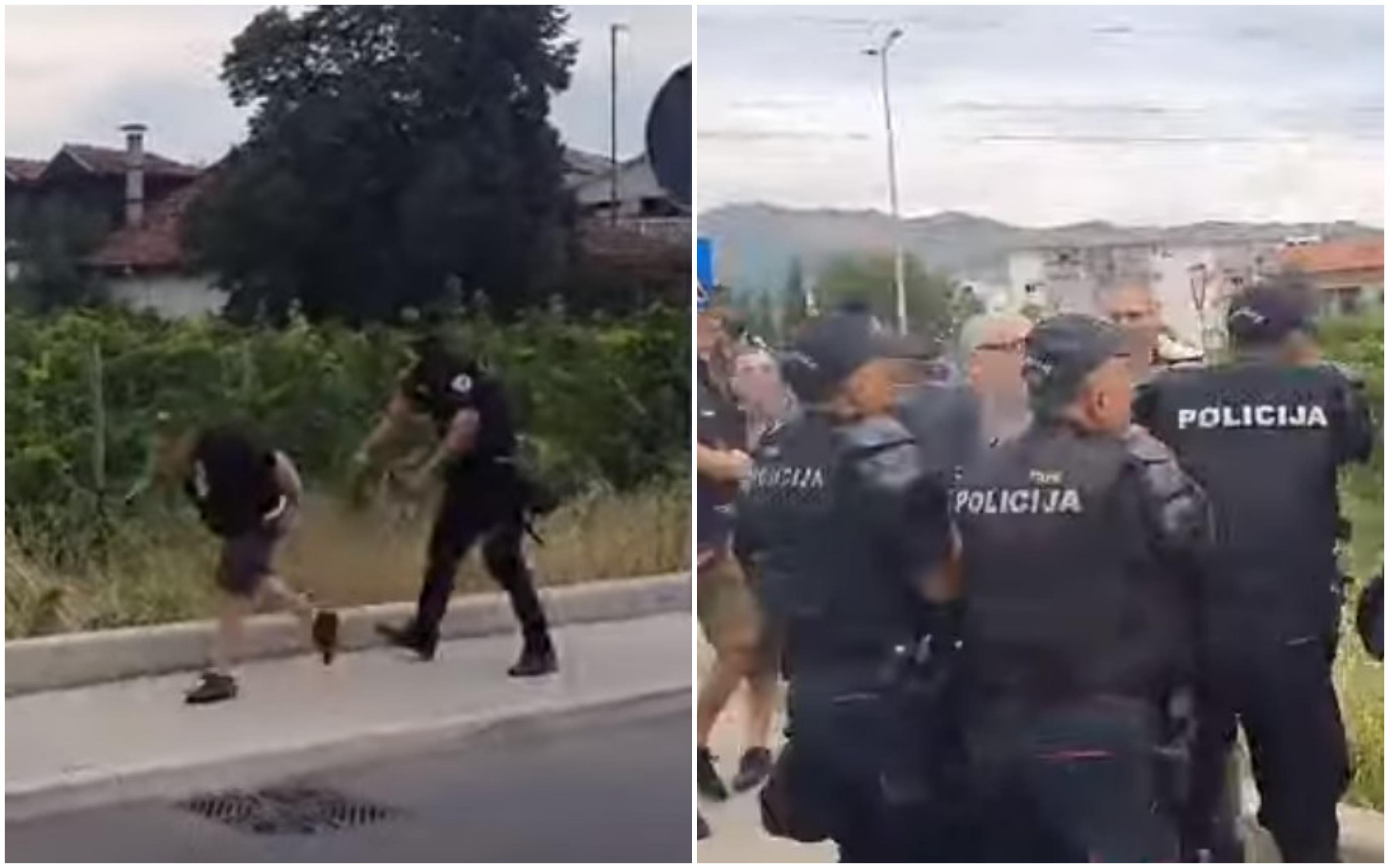 Demonstranti se sukobili s policijom - Avaz