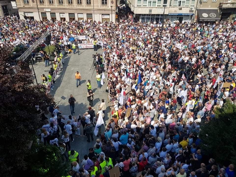 Pravda za Dženana Memića: 10.000 ljudi na protestima u Sarajevu