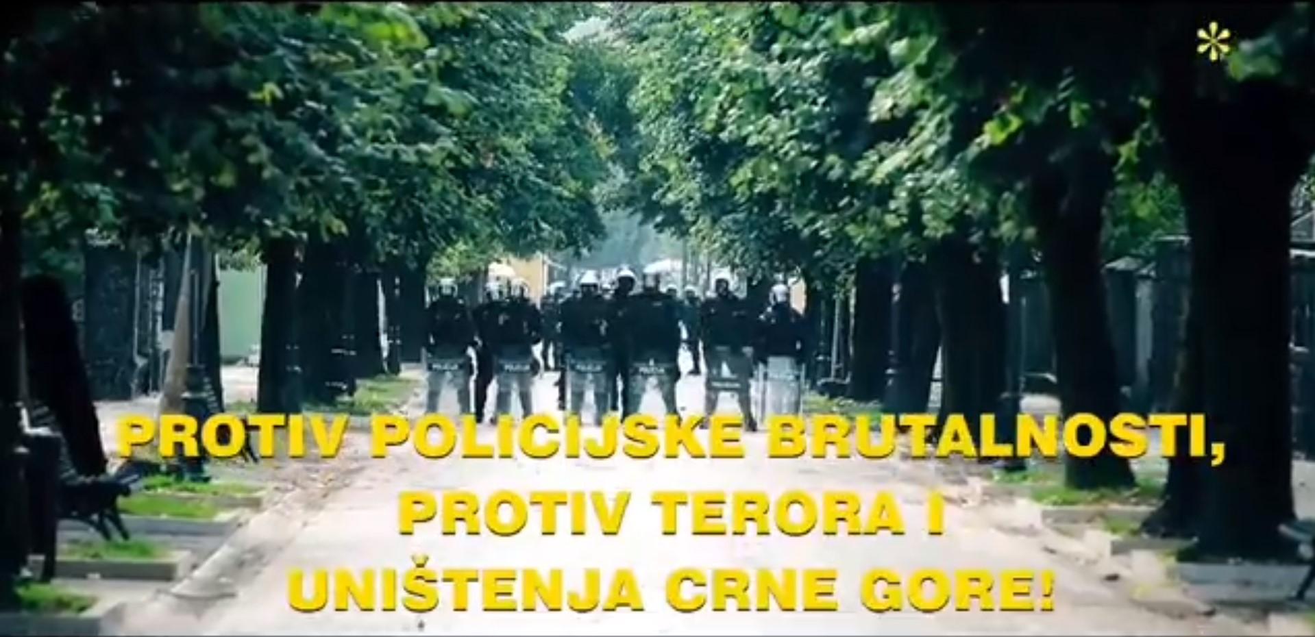 Poziva za mirne proteste na Cetinju - Avaz