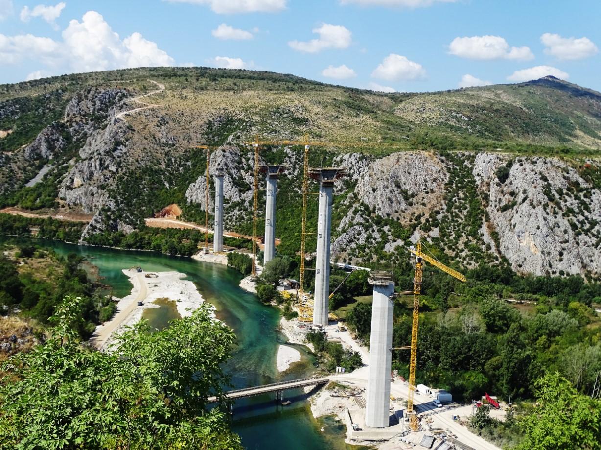 "Avaz" u posjeti Koridoru 5C: Kada bude izgrađen, most Počitelj će biti među najvišima na Balkanu