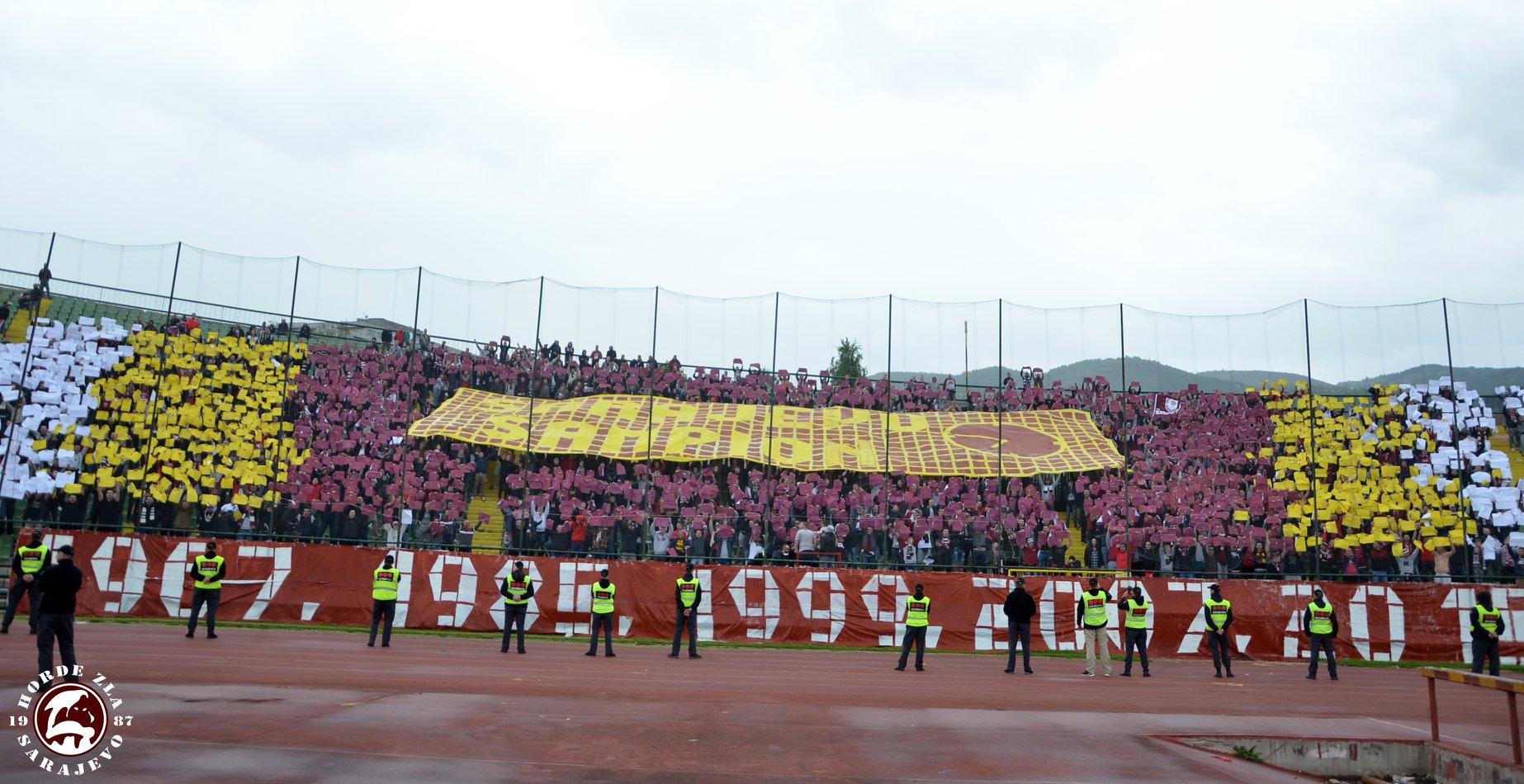 "Horde zla" pozvale navijače Sarajeva na Koševo: Obavezno ponijeti zastavu sa ljiljanima