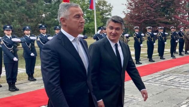 Milo Đukanović i Zoran Milanović - Avaz