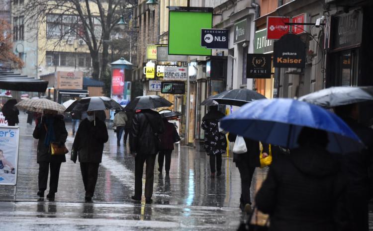 U BiH danas oblačno vrijeme s mogućom kišom