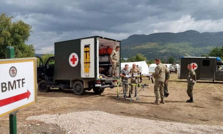 Pripadnici OSBiH na vježbi Balkanskih medicinskih snaga u Sjevernoj Makedoniji