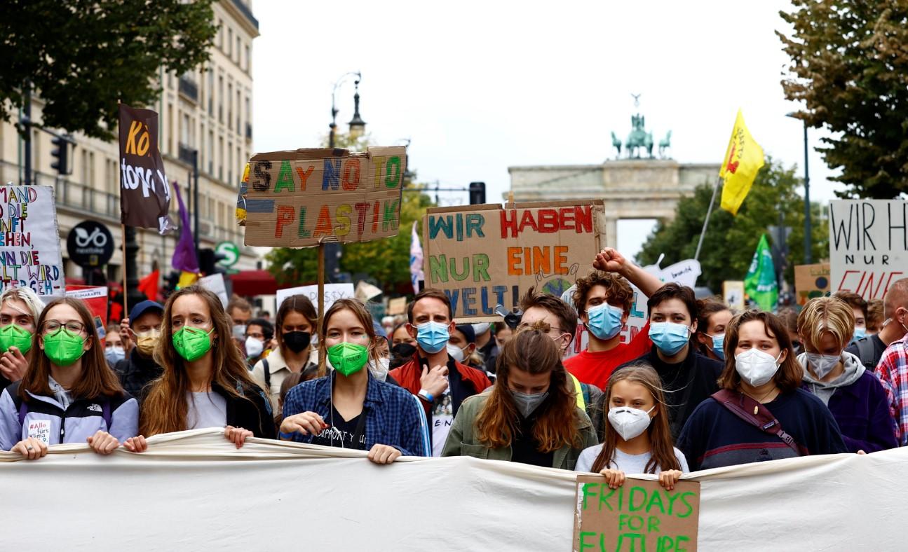 Greta Thunberg predvodila je demonstrante - Avaz