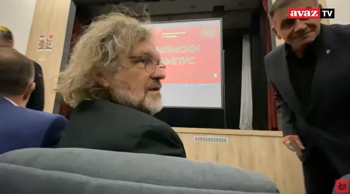 Emir Kusturica, u društvu s Dodikom, pitao novinarku "Avaza": "Jesi li ti špijun?"