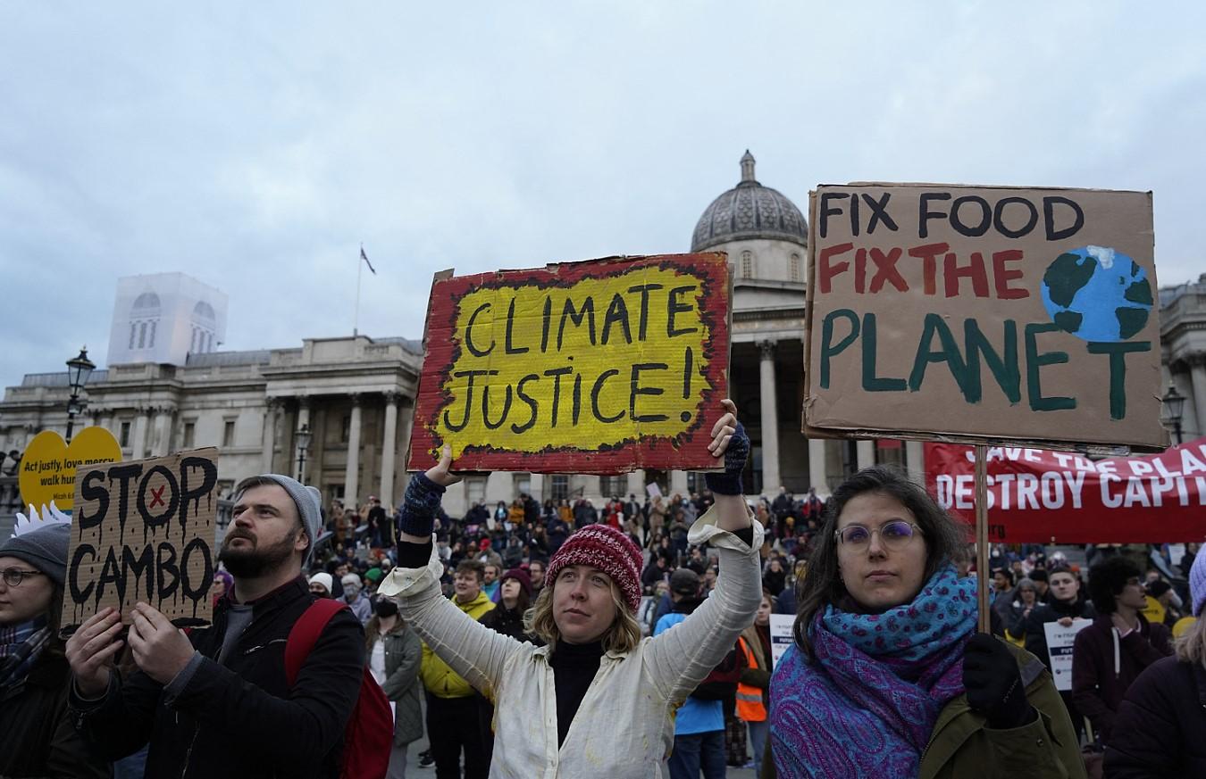 Sa protesta u Glazgovu - Avaz