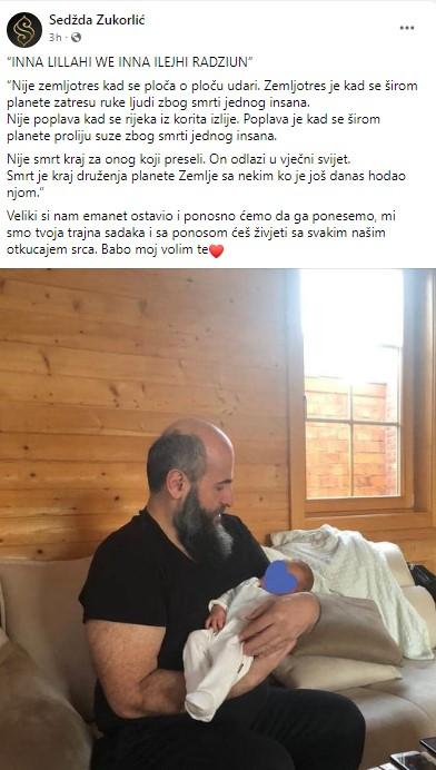 Sedžda Zukorlić na Facebooku - Avaz
