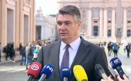 Milanović u Vatikanu: Govorio o aktuelnoj situaciji BiH