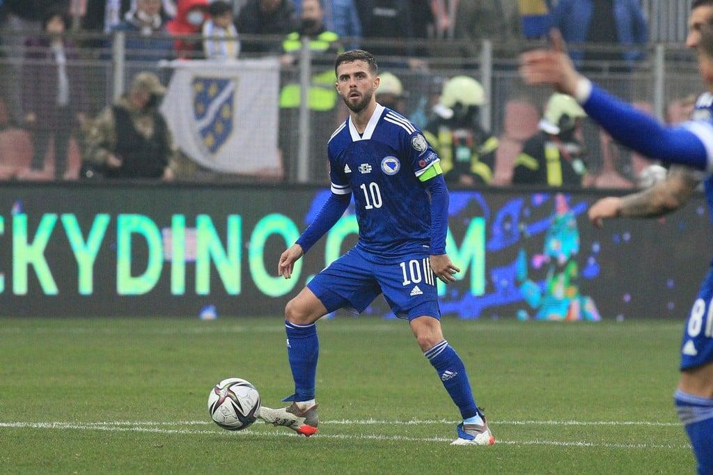 Miralem Pjanić nije u konkurenciji za večerašnji meč protiv Ukrajine