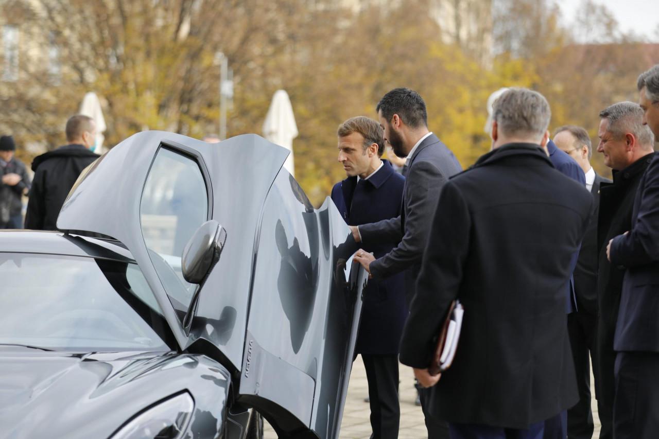 Rimac predstavio Makronu automobile Neveru i Bugati