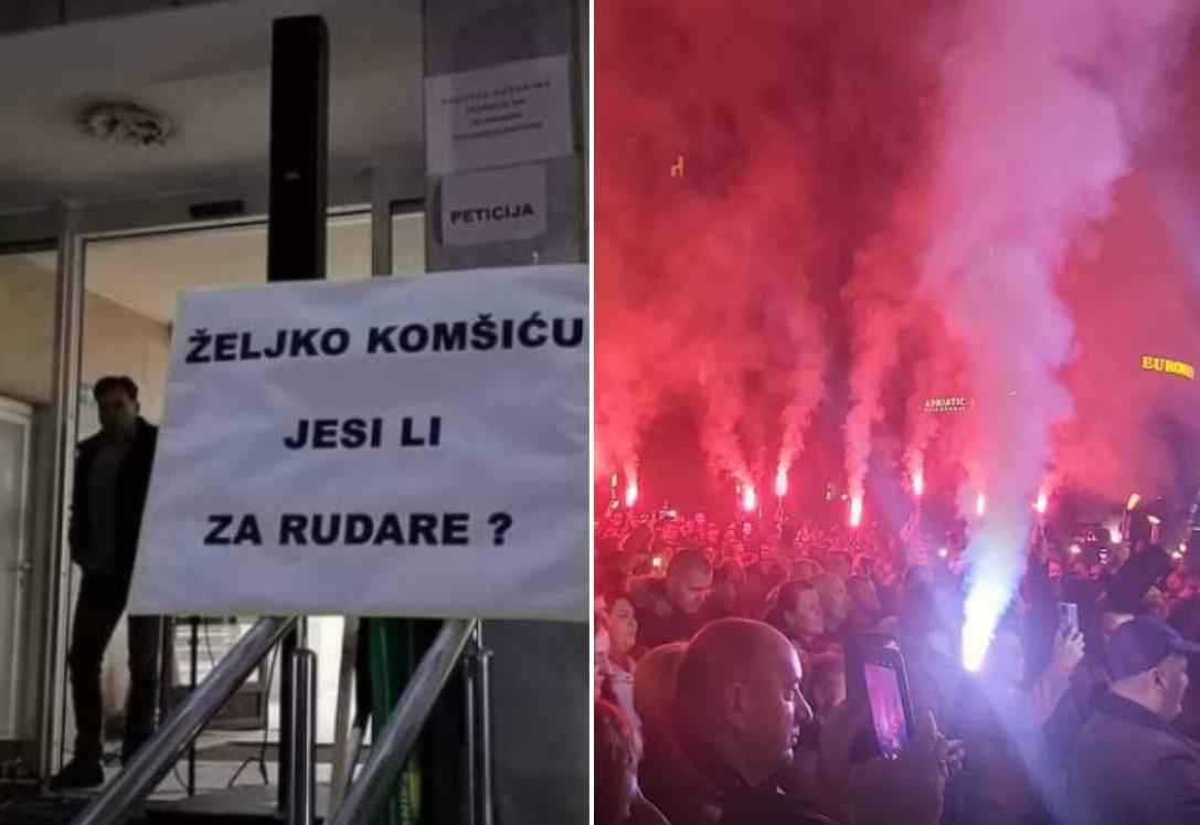 Hiljade rudara ponovo na ulicama: Traže svoja prava