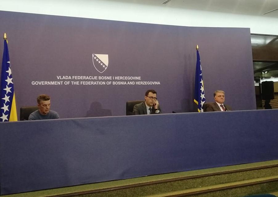 Sa press konferencije u Vladi FBiH - Avaz