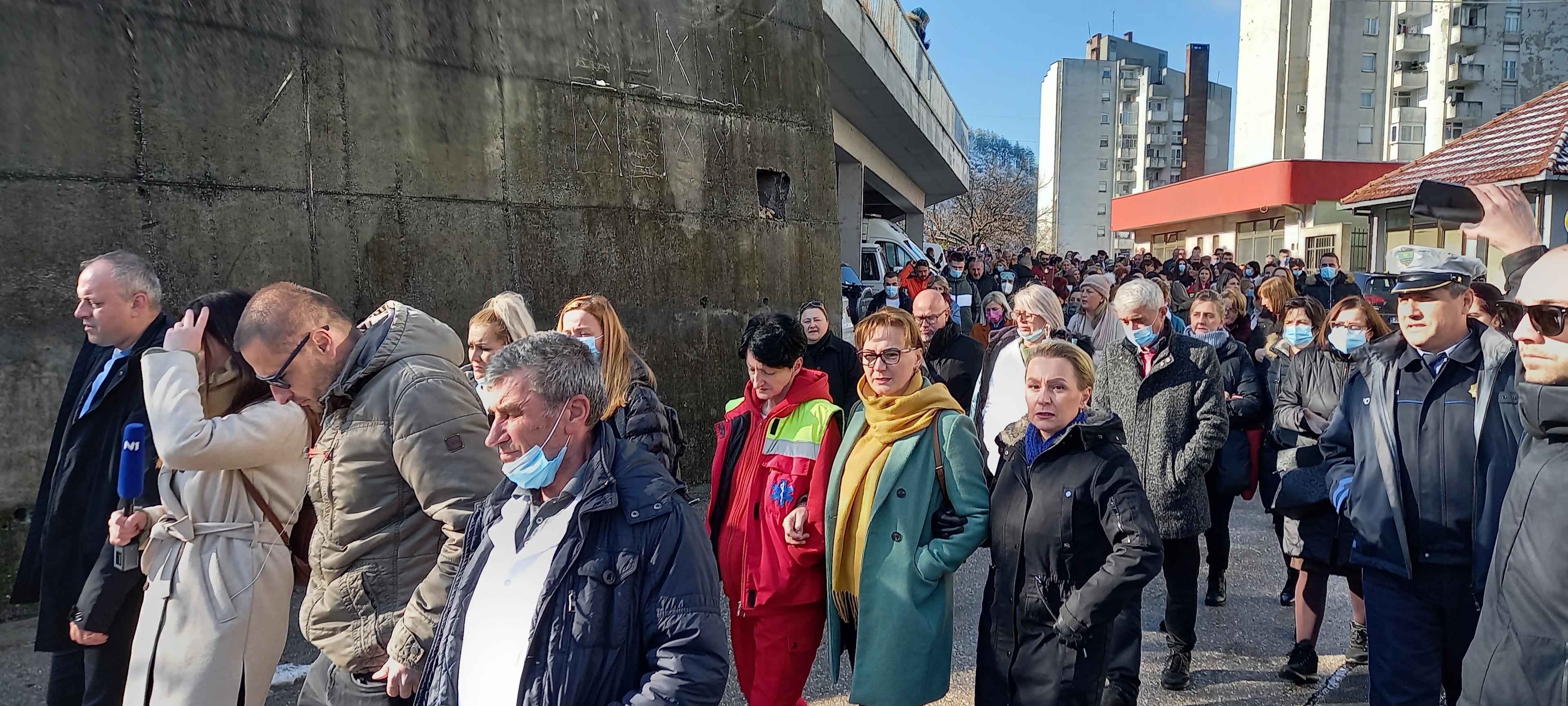 Protestna šetnja u Konjicu - Avaz