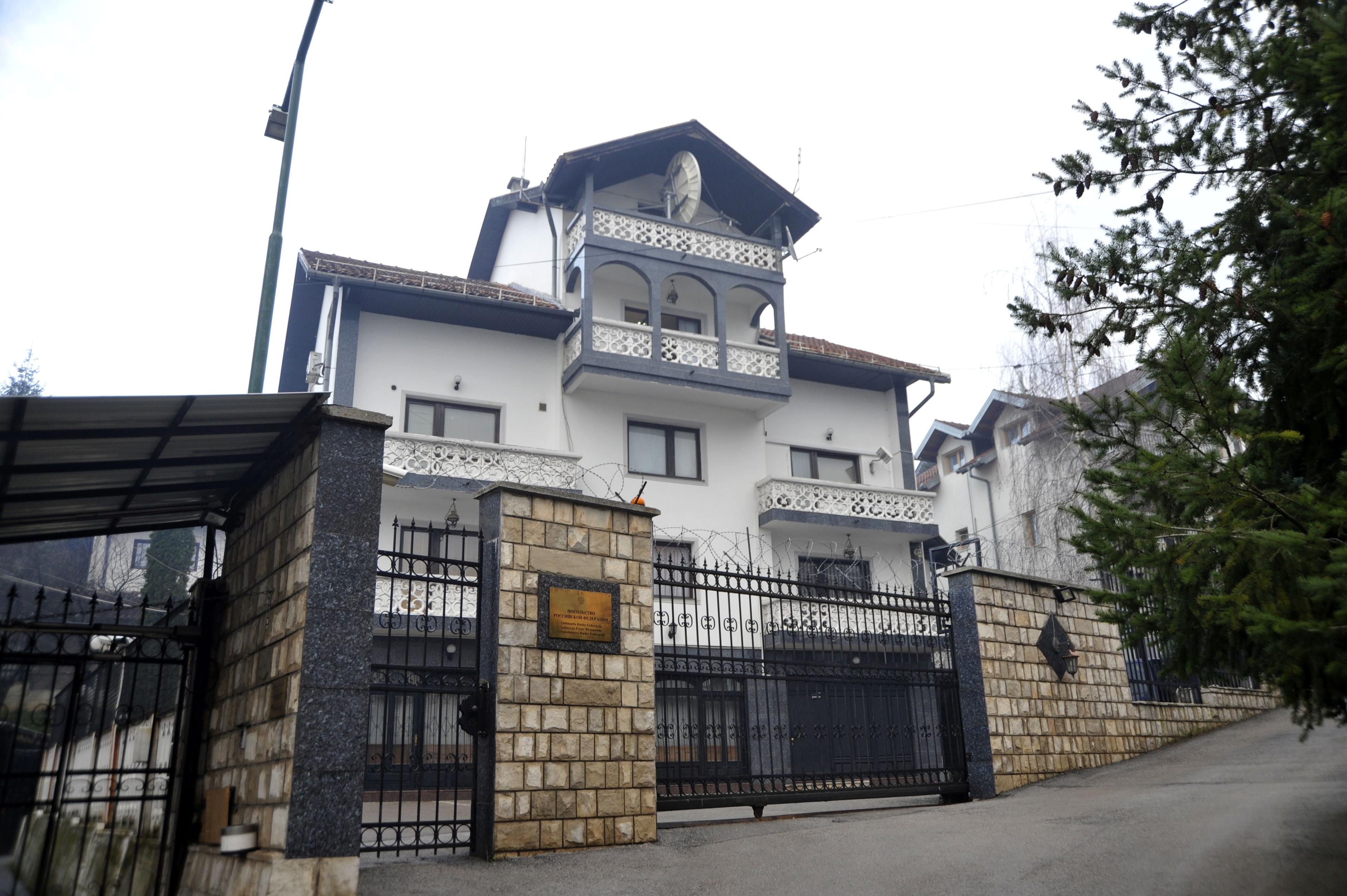 Russian Embassy in Sarajevo - Avaz