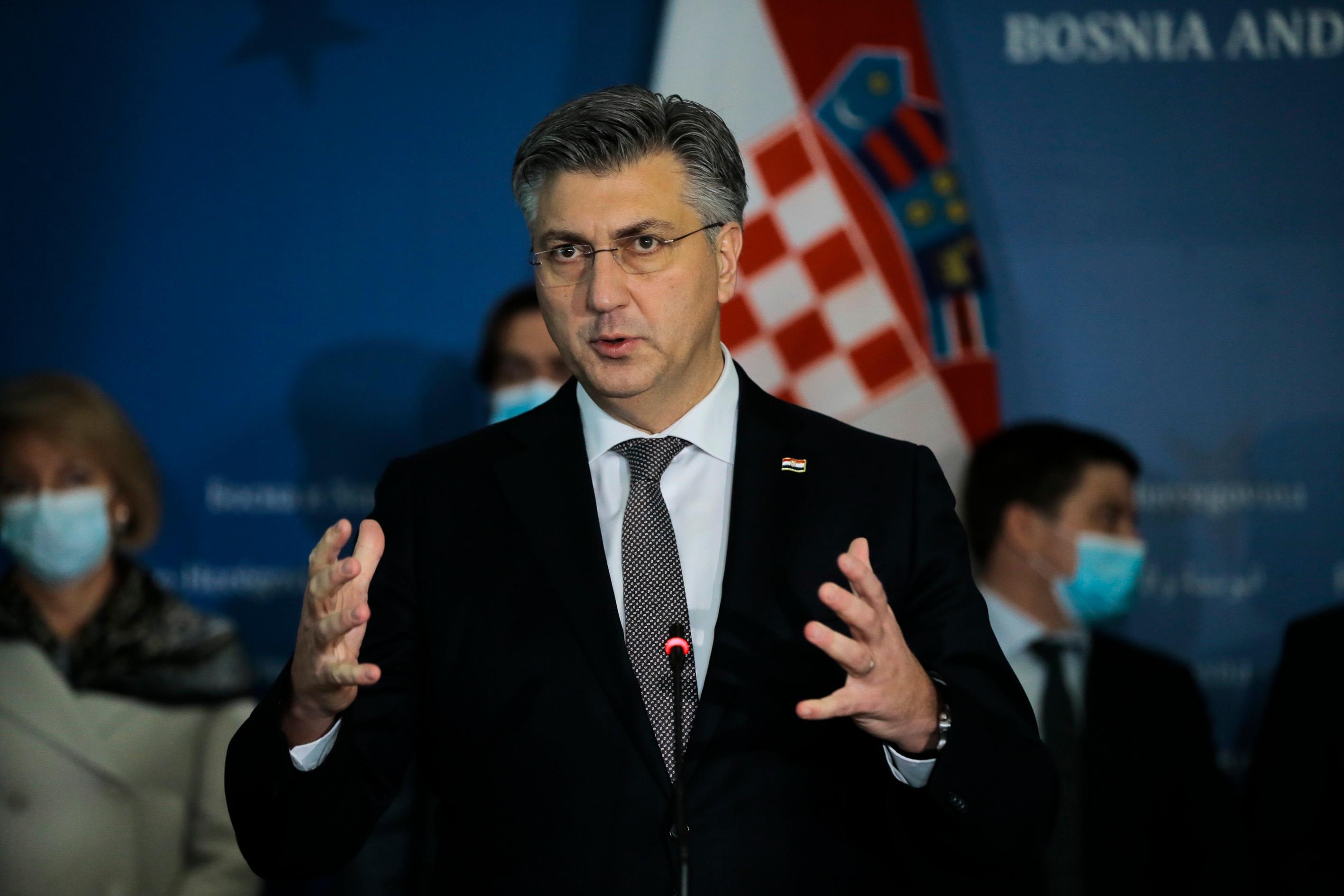 Plenković nakon sastanka s Izetbegovićem: Unutarnji mir u BiH je na strankama