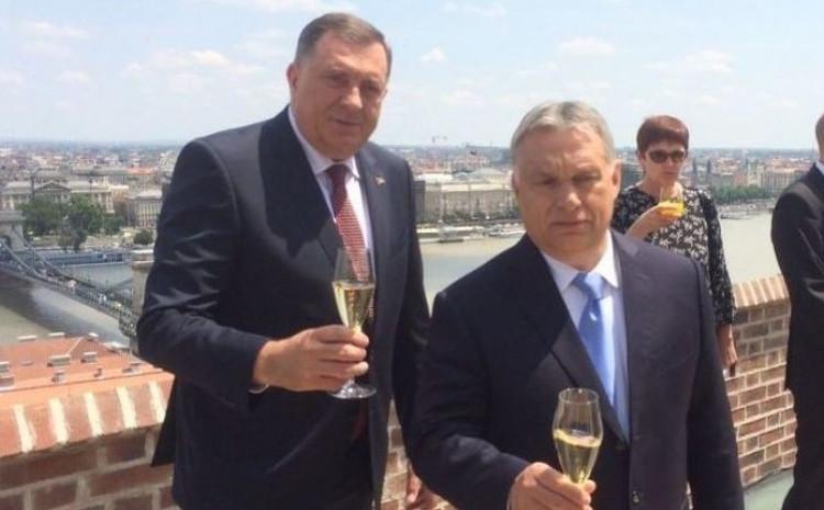 Milorad Dodik i Viktor Orban - Avaz