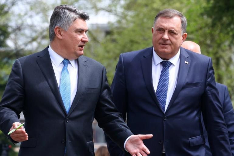 Zoran Milanović i Milorad Dodik - Avaz