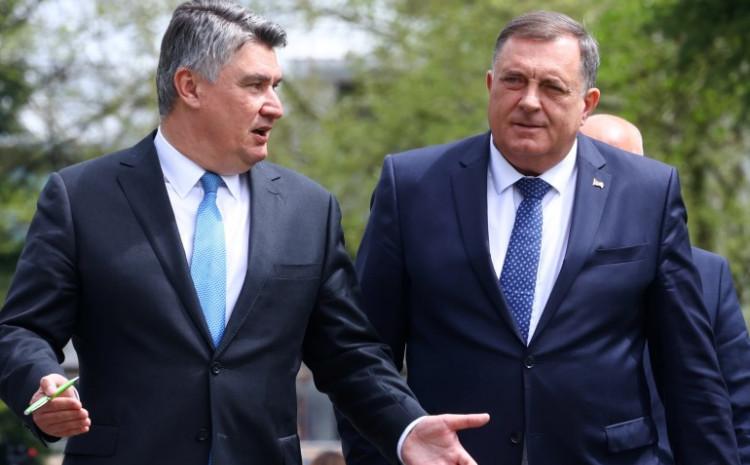 Zoran Milanović i Milorad Dodik - Avaz