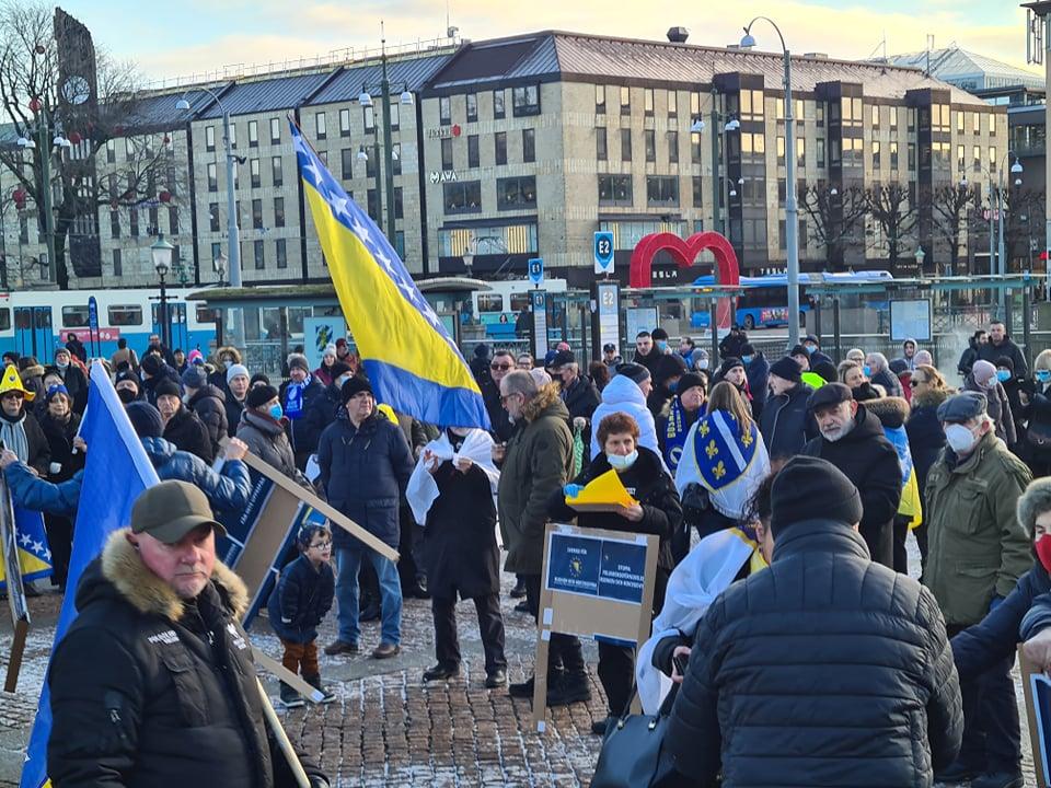 Protesti u Geteborgu - Avaz