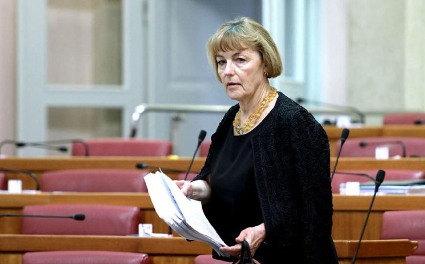 Bivša potpredsjednica Vlade Republike Hrvatske i ministrica vanjskih poslova Vesna Pusić - Avaz