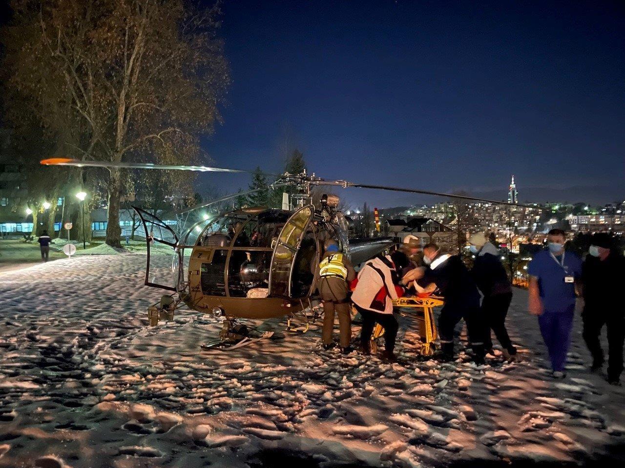 Medicinska evakuacija sa Bjelašnice - Avaz