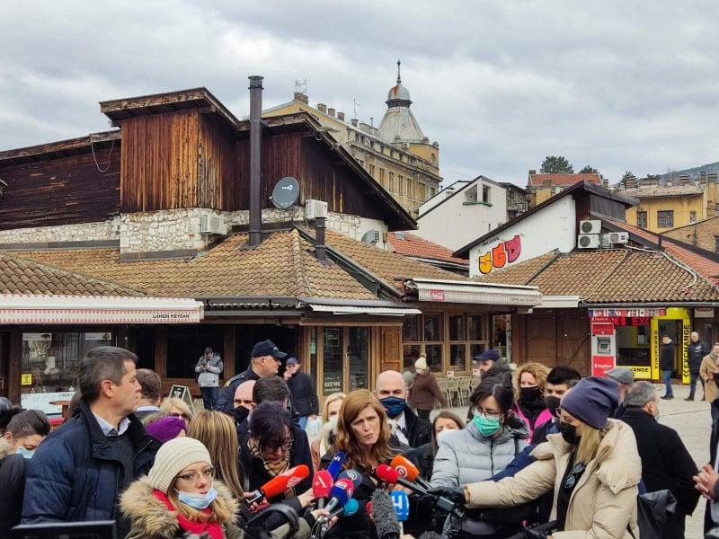 Samanta Pauer u Sarajevu - Avaz