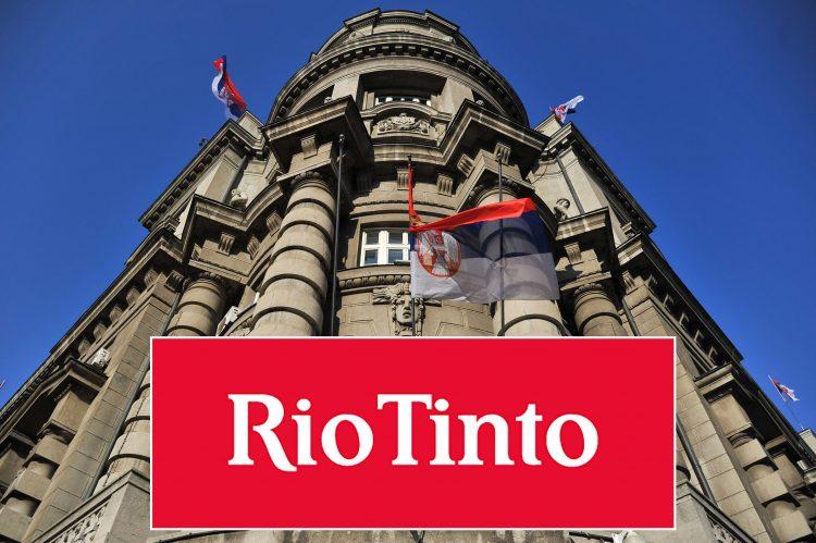 "Rio Tinto" nakon odluke Vlade Srbije: Razmatramo pravne osnove, poštovali smo zakon