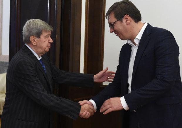 Kukan i Vučić s nekog od njihovih susreta - Avaz