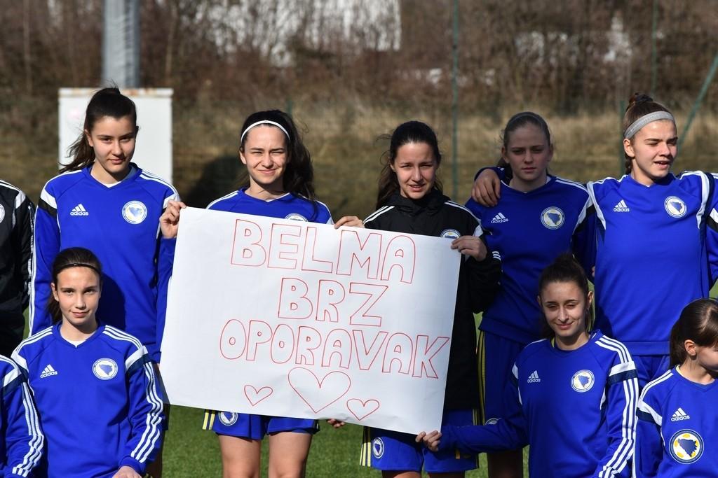 Podrška povrijeđenoj reprezentativki BiH - Avaz