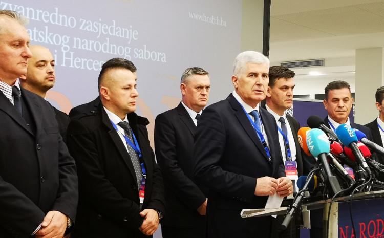 Dragan Čović se obratio medijima nakon zasjedanja HNS-a - Avaz