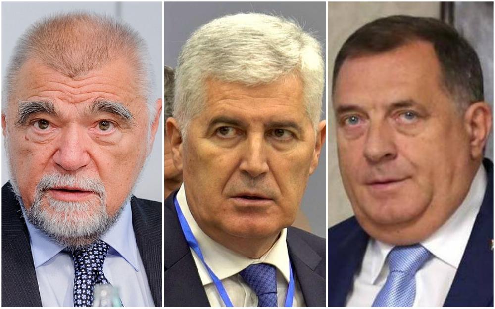 Stjepan Mesić, Dragan Čović i Milorad Dodik - Avaz