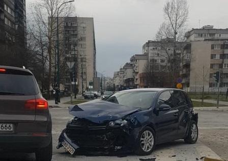 Sudar kod Hitne pomoći na Pofalićima, jedna osoba povrijeđena