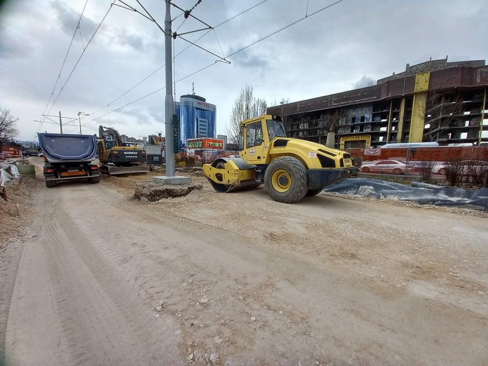 Šteta: Ove sedmice bit će isporučene nove šine, naljeto počinje gradnja pruge do Hrasnice