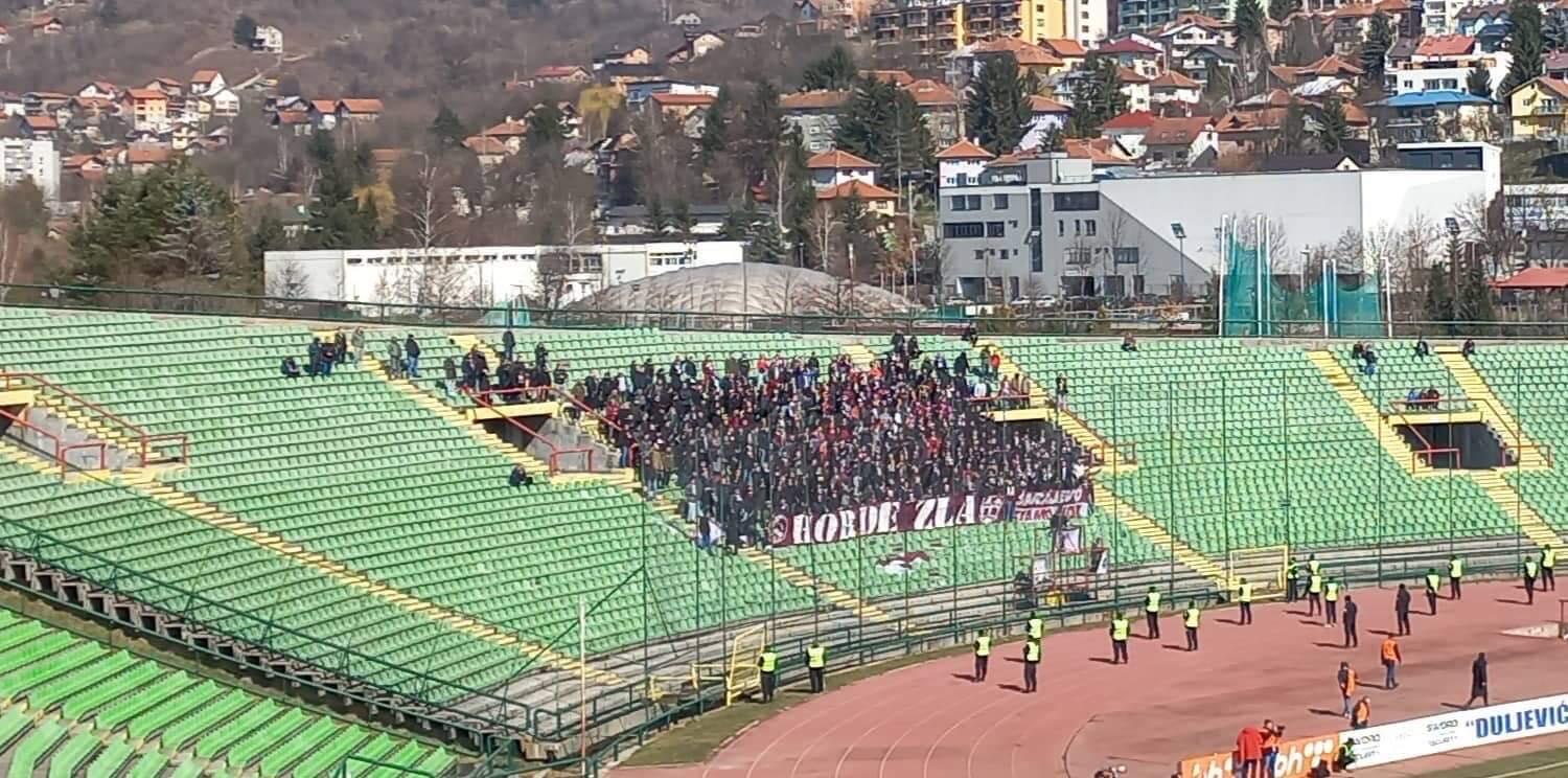 "Horde zla" na derbiju Sarajeva i Borca - Avaz