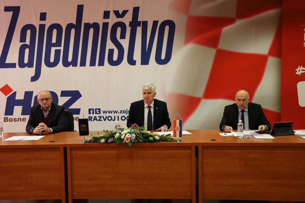 Predsjedništvo HNS-a: Nove okolnosti u Evropi ukazale su na važnost žurnog stabiliziranja odnosa u BiH