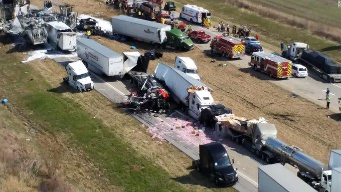 Strašna nesreća u SAD: U Lančanom sudaru učestvovalo 50 vozila, najmanje pet poginulih