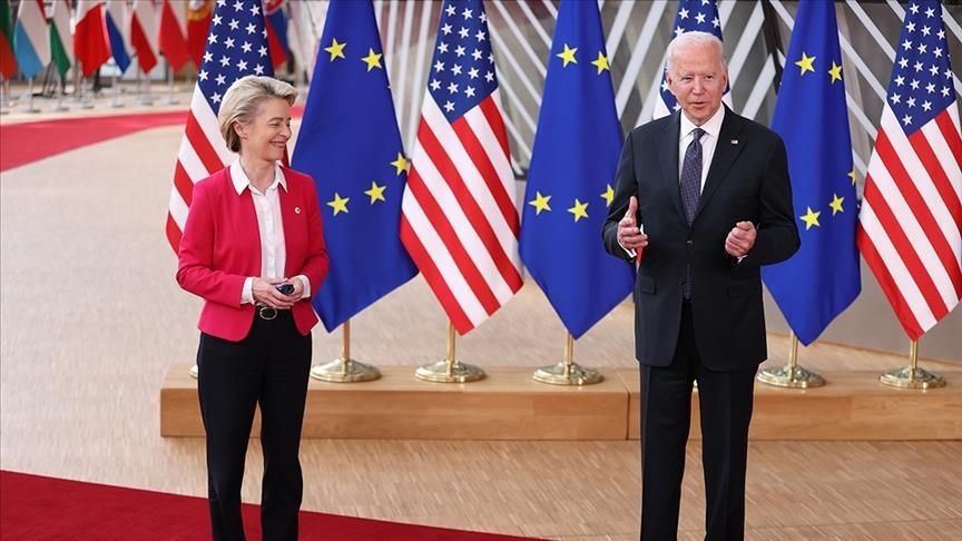 Ursula von der Leyen and Joe Biden - Avaz