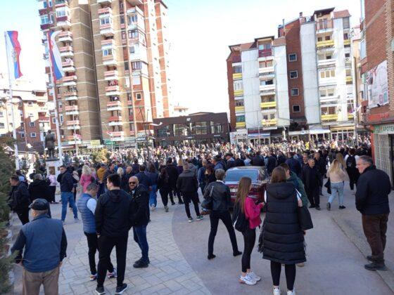 Protesti Srba na Kosovu - Avaz