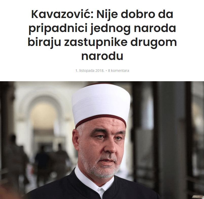 Kako je govorio reis ef. Kavazović - Avaz