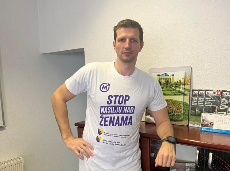 Mirza Teletović podržao projekt "Stop nasilju nad ženama"