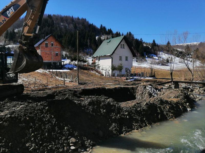 Gradi se most na rijeci Rakitnici