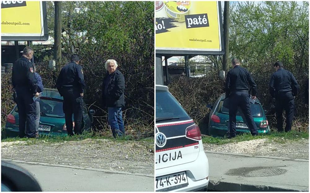 Nesreća u Sarajevu, Peugeot sletio s ceste i umalo završio u koritu Miljacke