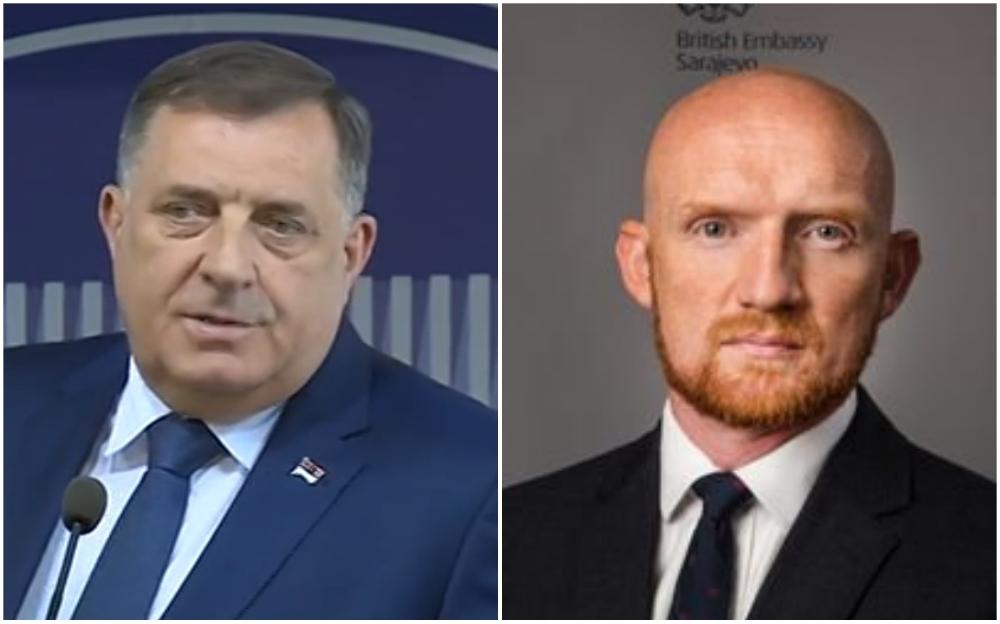 Dodik opet sramotno izvrijeđao ambasadora Filda: Što se tiče ovog smrada, ovo su njegove sankcije