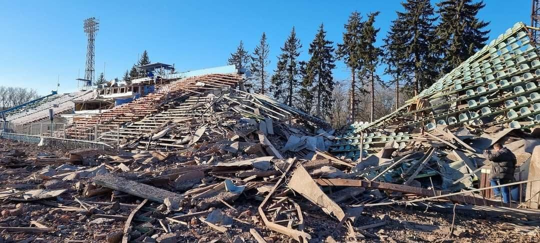 Borusija učestvuje u obnovi razorenog stadiona u Černihivu