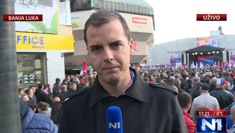 Reporter N1 Mladen Vujinović - Avaz