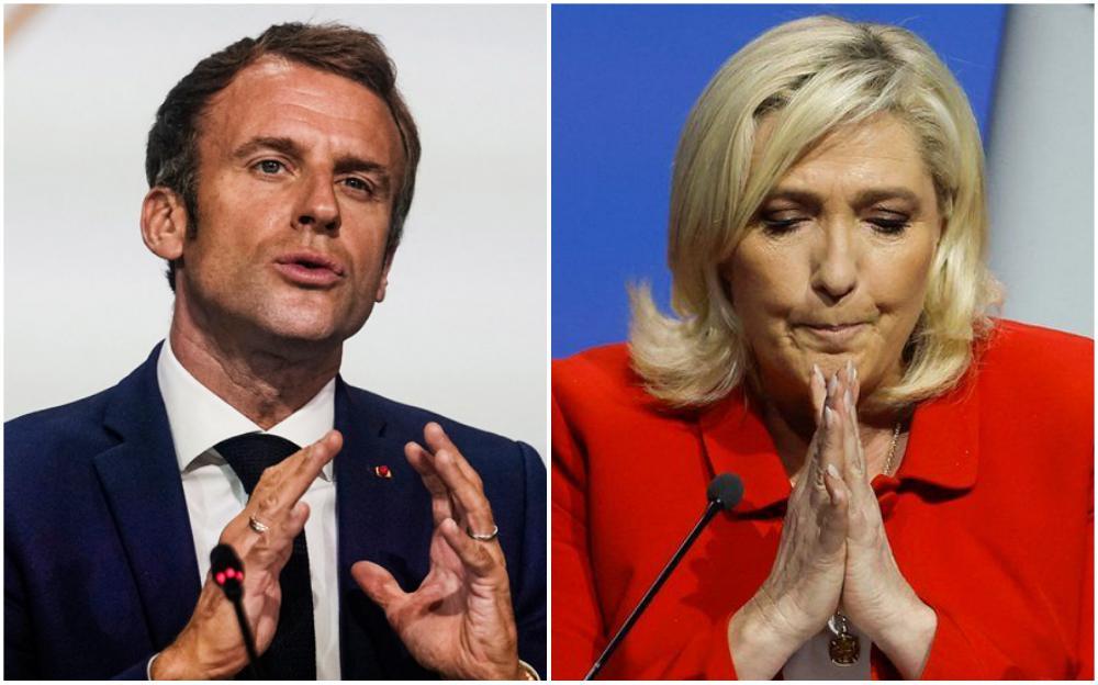 Emanuel Makron i Marin Le Pen - Avaz