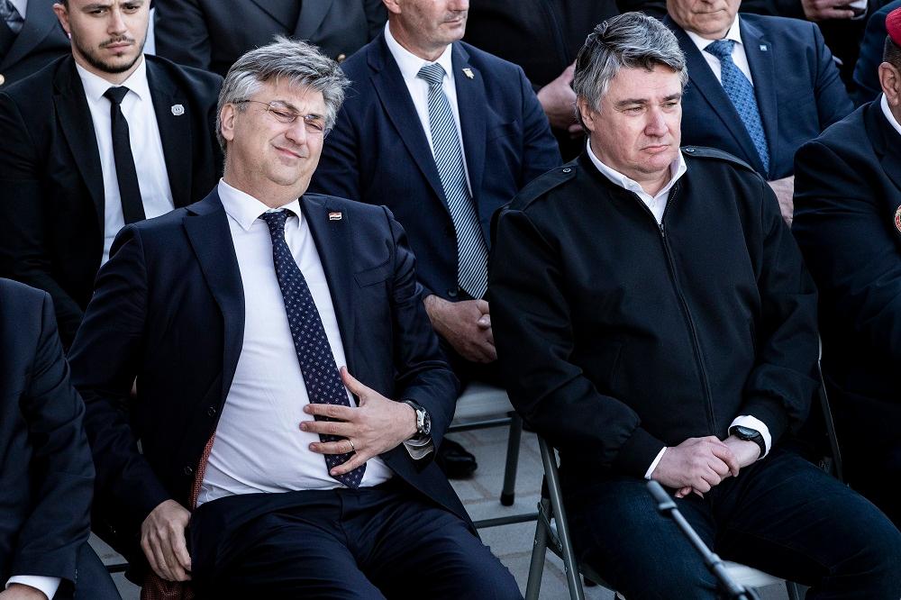 Plenković i Milanović na Klisu - Avaz