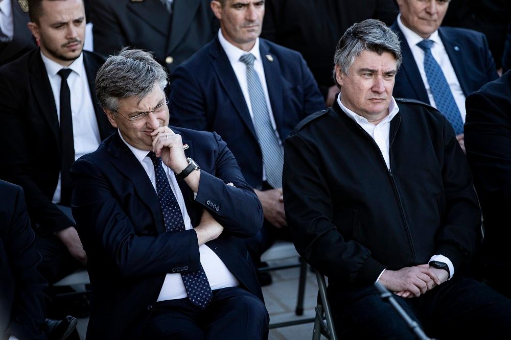 Plenković i Milanović na Klisu - Avaz